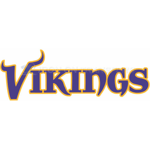 Minnesota Vikings Iron-on Stickers (Heat Transfers)NO.590